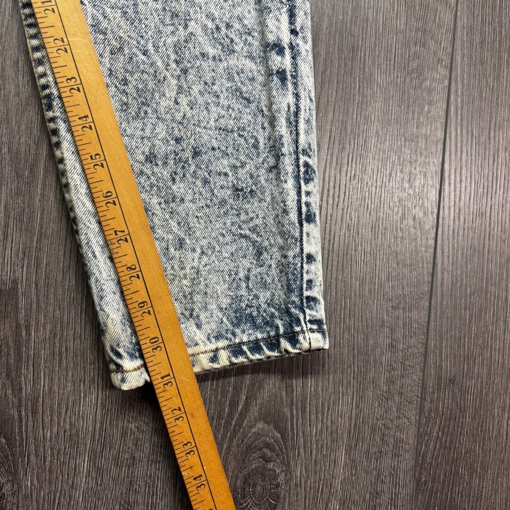 Vintage Levis 550 Acid Wash Jeans Mens 30x32 Orange Tab High Rise Tapered USA - Picture 10 of 12